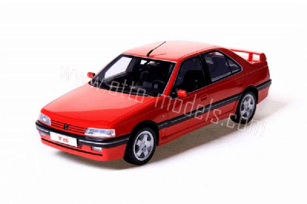 Peugeot 405 Turbo 16 1/18 Ottomobile Turbo 16 1994 red diecast model cars