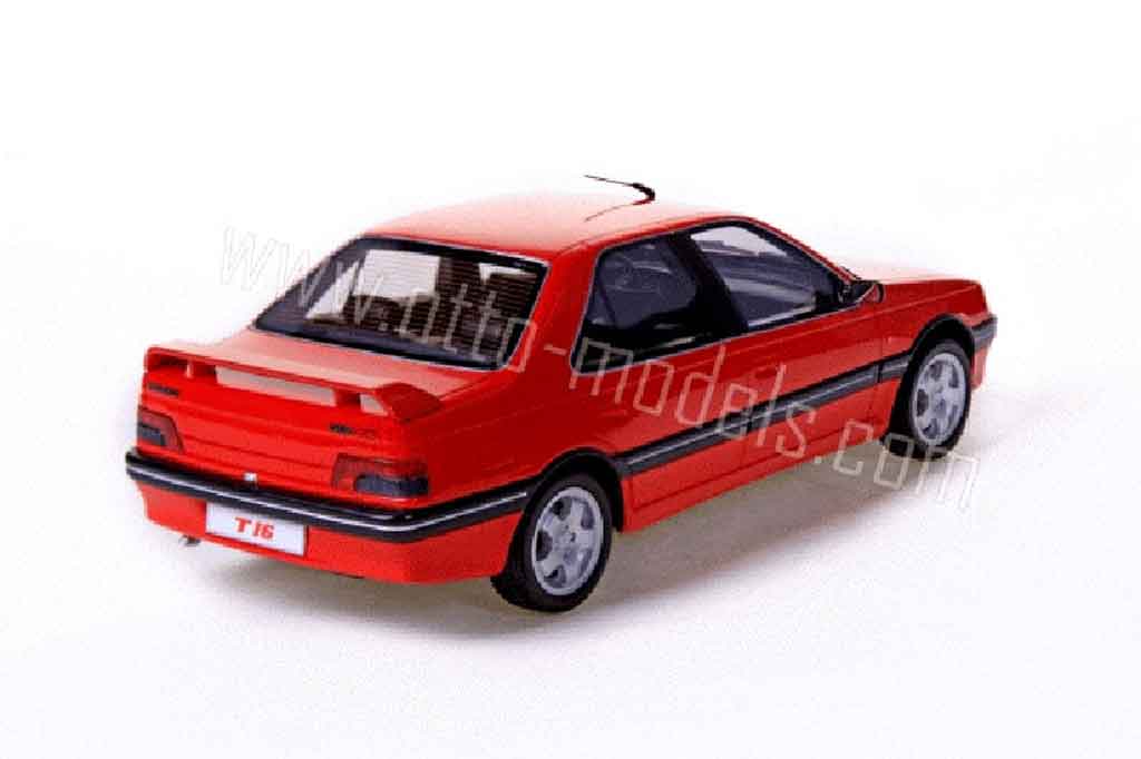 Peugeot 405 Turbo 16 1994 red 1/18 Ottomobile