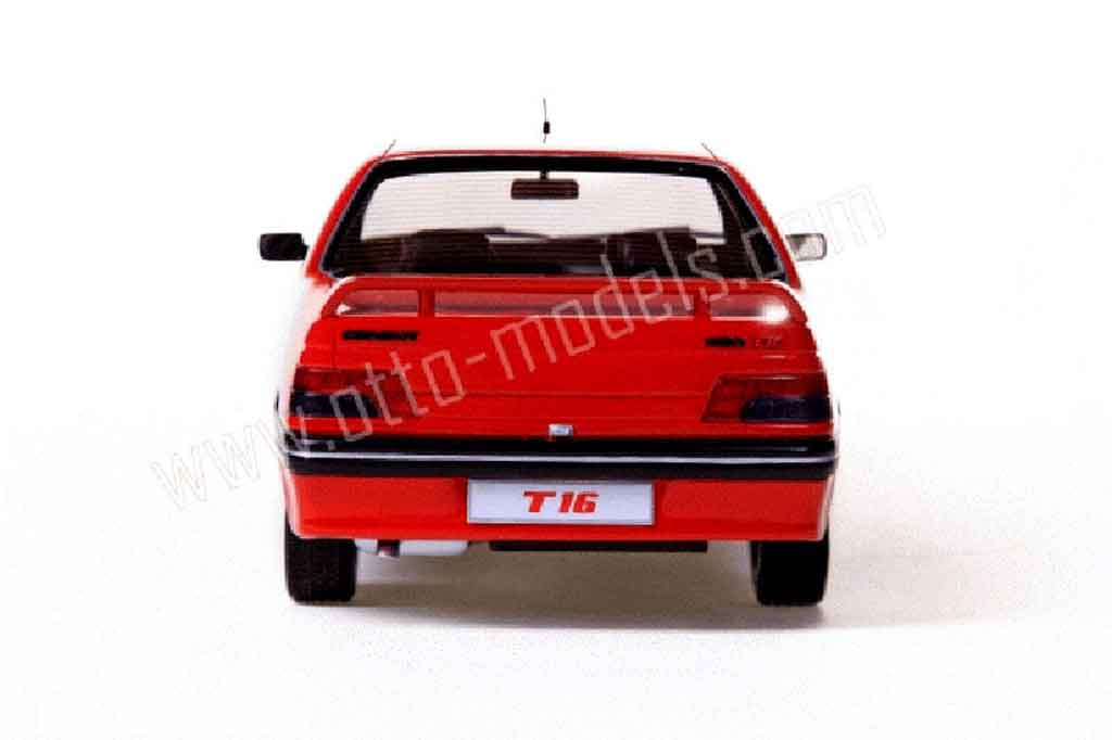 Peugeot 405 Turbo 16 1994 red 1/18 Ottomobile