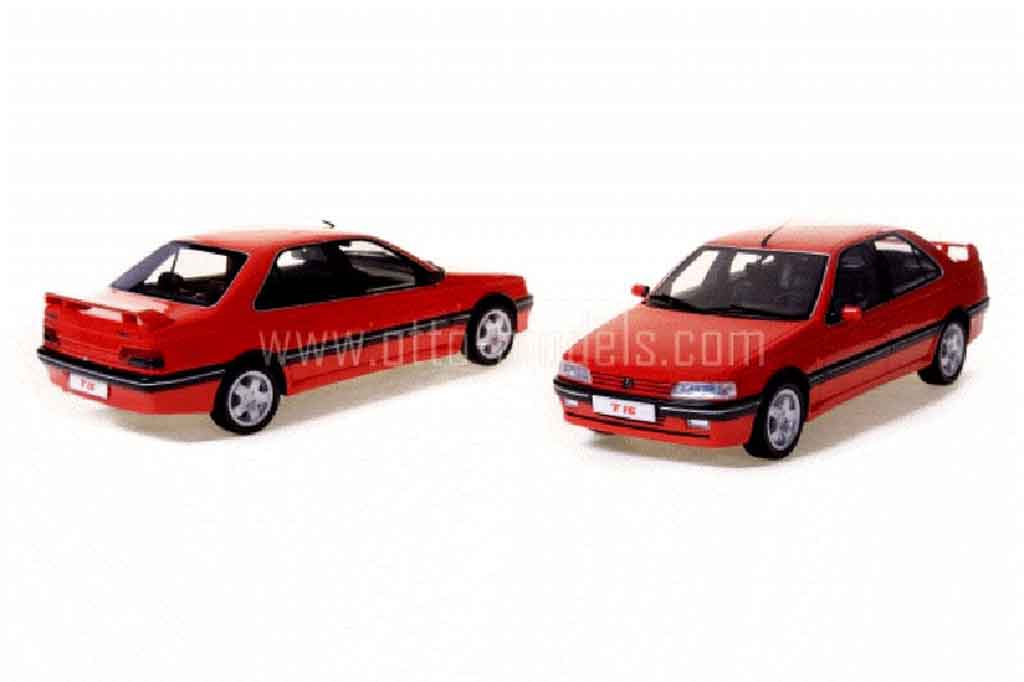 Peugeot 405 Turbo 16 1994 red 1/18 Ottomobile