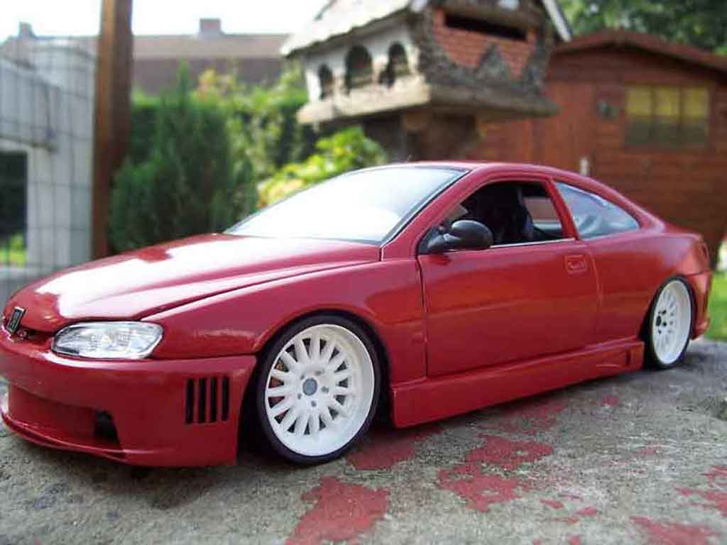 Peugeot 406 1/18 Gate pack sport red diecast model cars