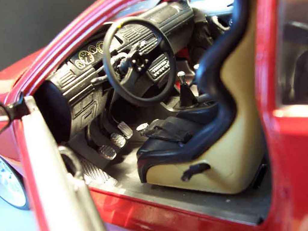 Peugeot 406 Base pack sport red 1/18 Gate