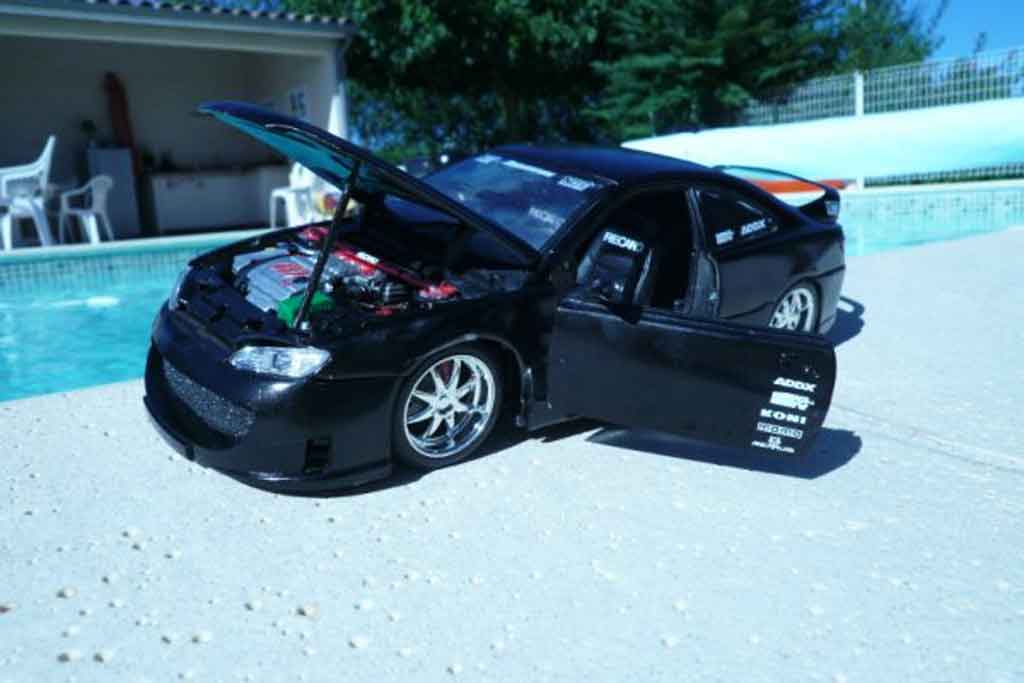 Peugeot 406 1/18 Gate black jantes 17 pouces sono subwoofer diecast model cars