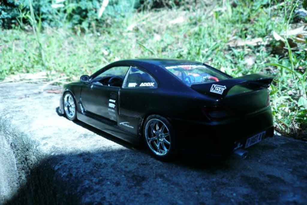 Peugeot 406 Base black jantes 17 pouces sono subwoofer 1/18 Gate
