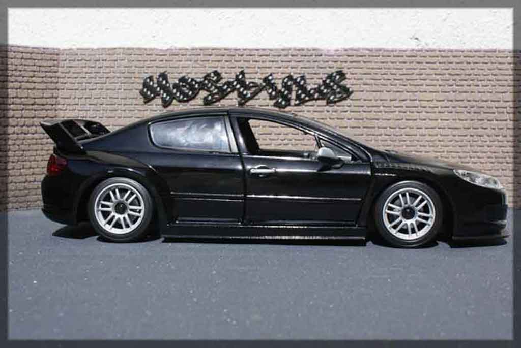 Peugeot 407 Silhouette plain body noir 1/18 Motormax