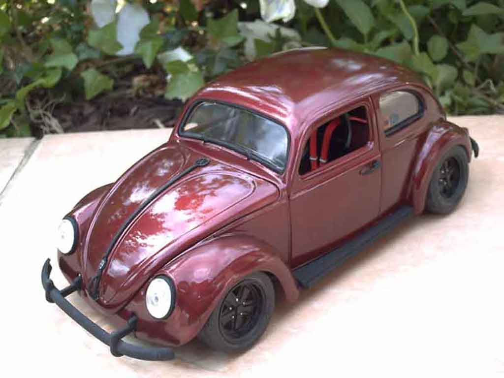 Volkswagen Kafer Base cox jantes fuchs 1/18 Burago