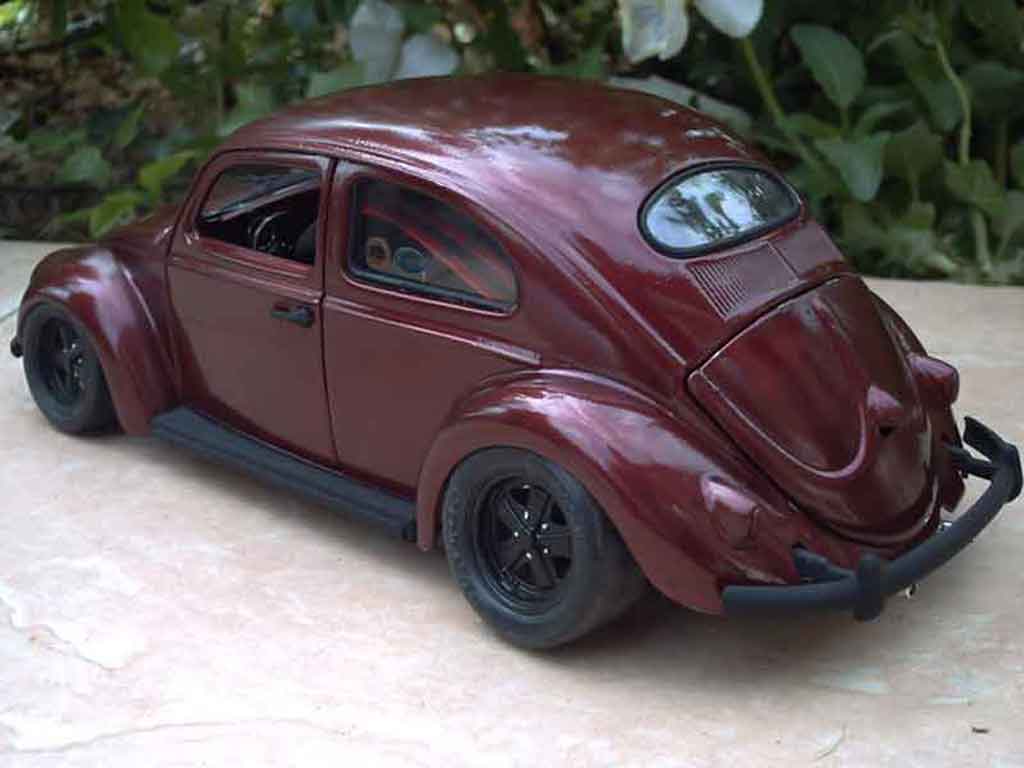 Volkswagen Kafer Base cox jantes fuchs 1/18 Burago