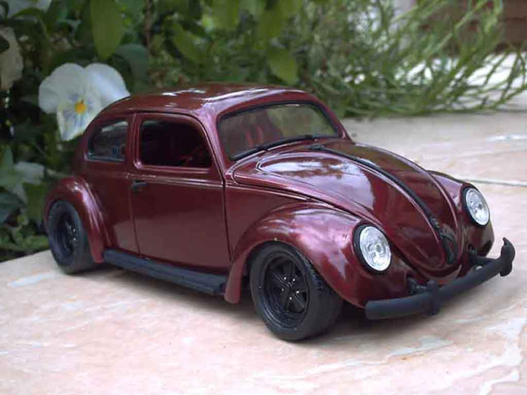 Volkswagen Kafer Base cox jantes fuchs 1/18 Burago