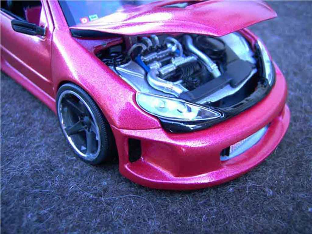 Peugeot 206 WRC kit large tuning 1/18 Solido