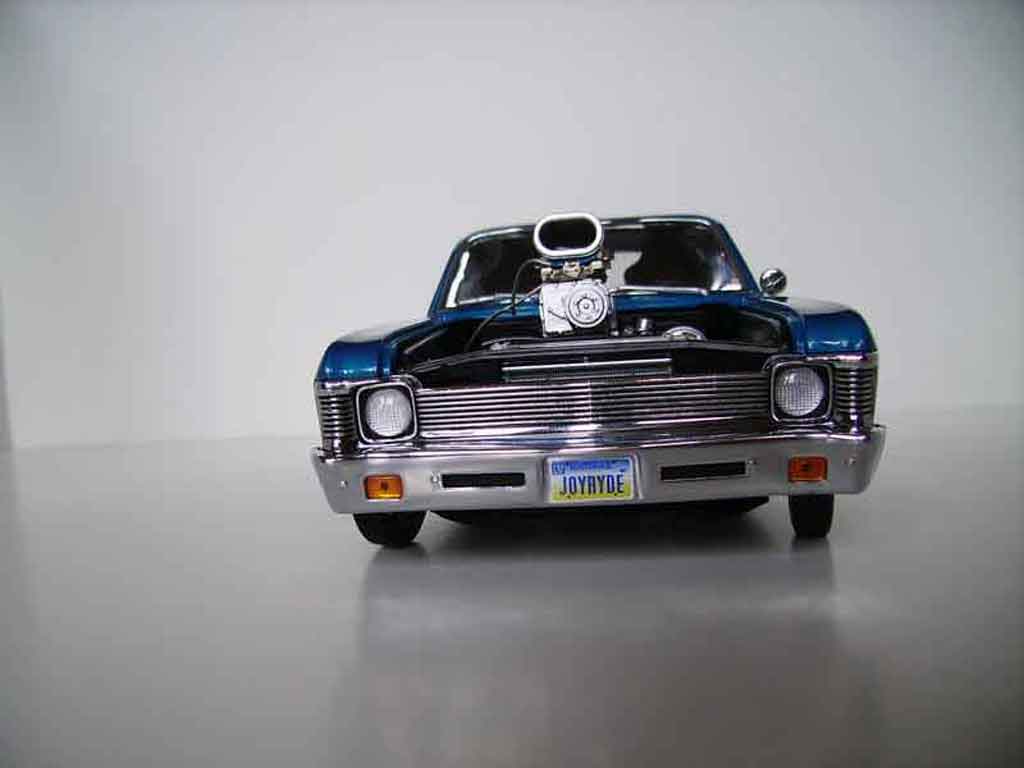 Chevrolet Nova tuning 1972 drag 1/18 GMP