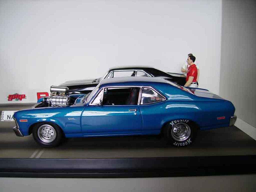 Chevrolet Nova tuning 1972 drag 1/18 GMP