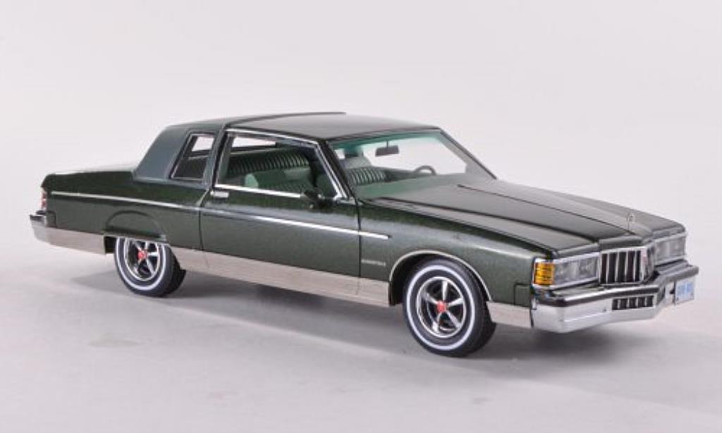 Pontiac Bonneville 1/43 Neo Brougham 2-Door grun/grun 1980 diecast model cars