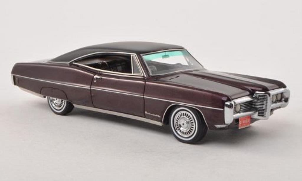 Pontiac Bonneville 1/43 Neo Hardtop Coupe red/matt-black 1968 diecast model cars
