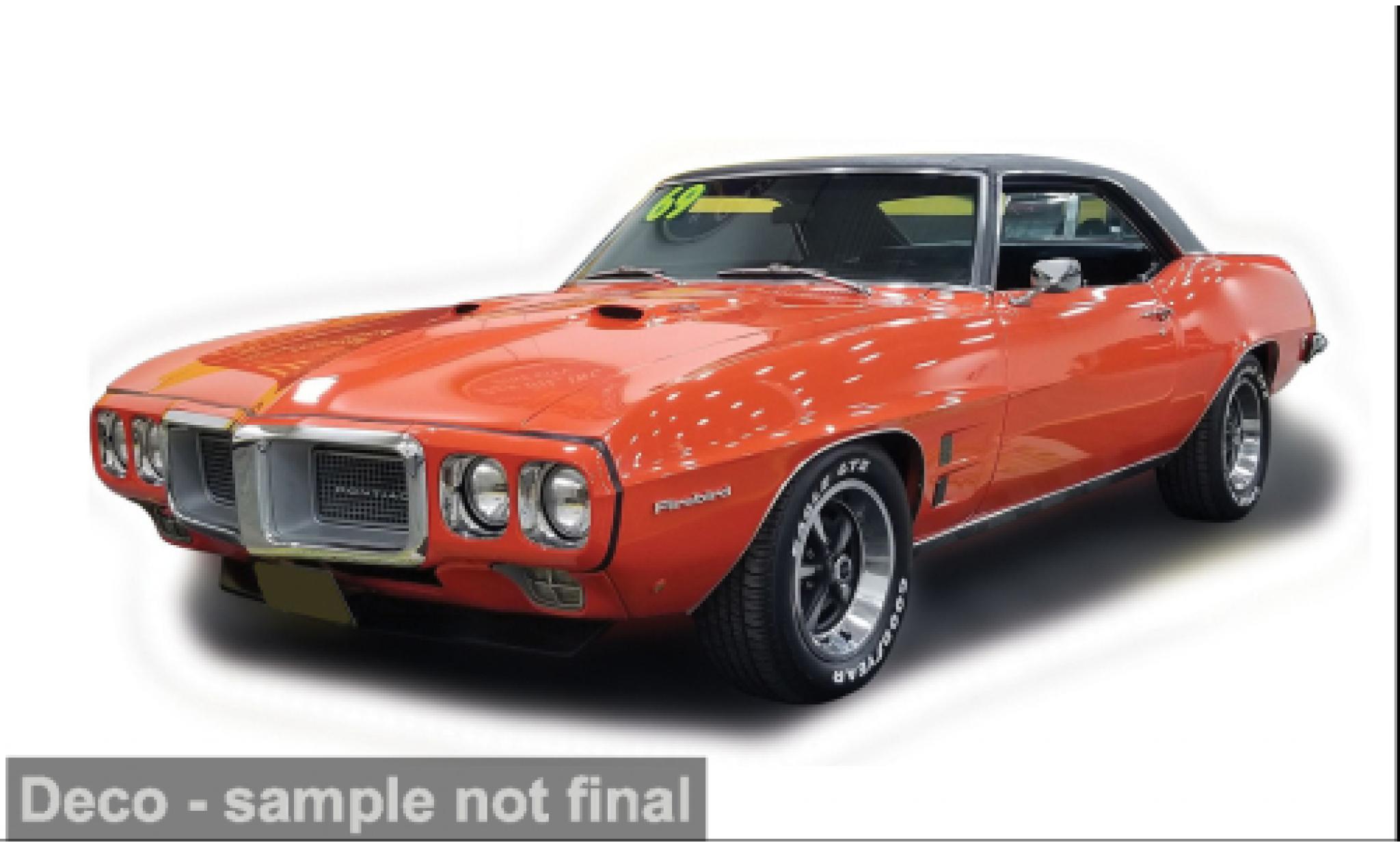 Pontiac Firebird 1/43 IXO America 400 red 1969 1:43 diecast model cars
