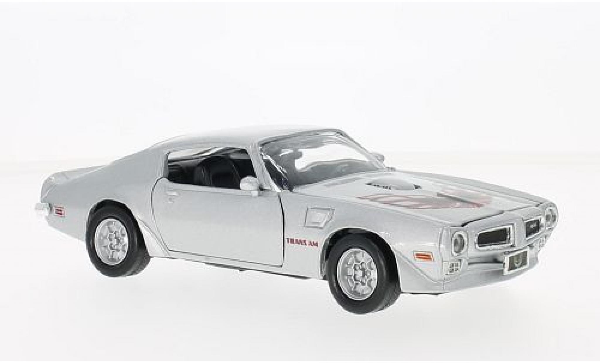 Pontiac Firebird 1/24 Motormax Trans silver 1:24 diecast model cars