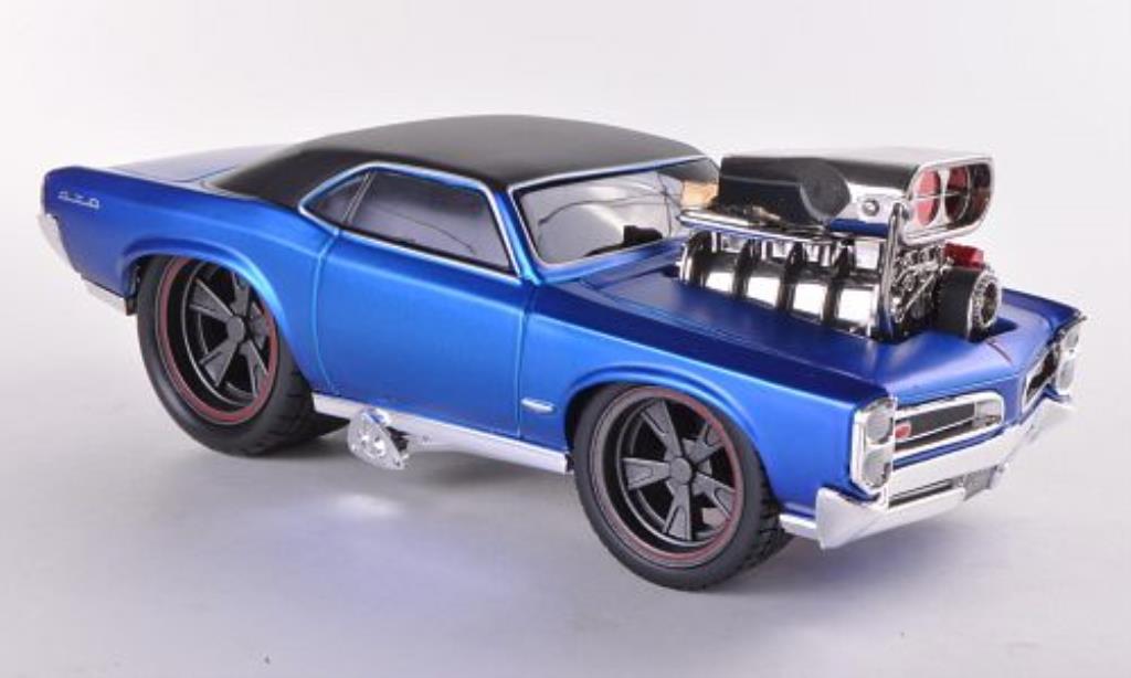 Pontiac GTO 1/24 Maisto blue/black 1966 diecast model cars