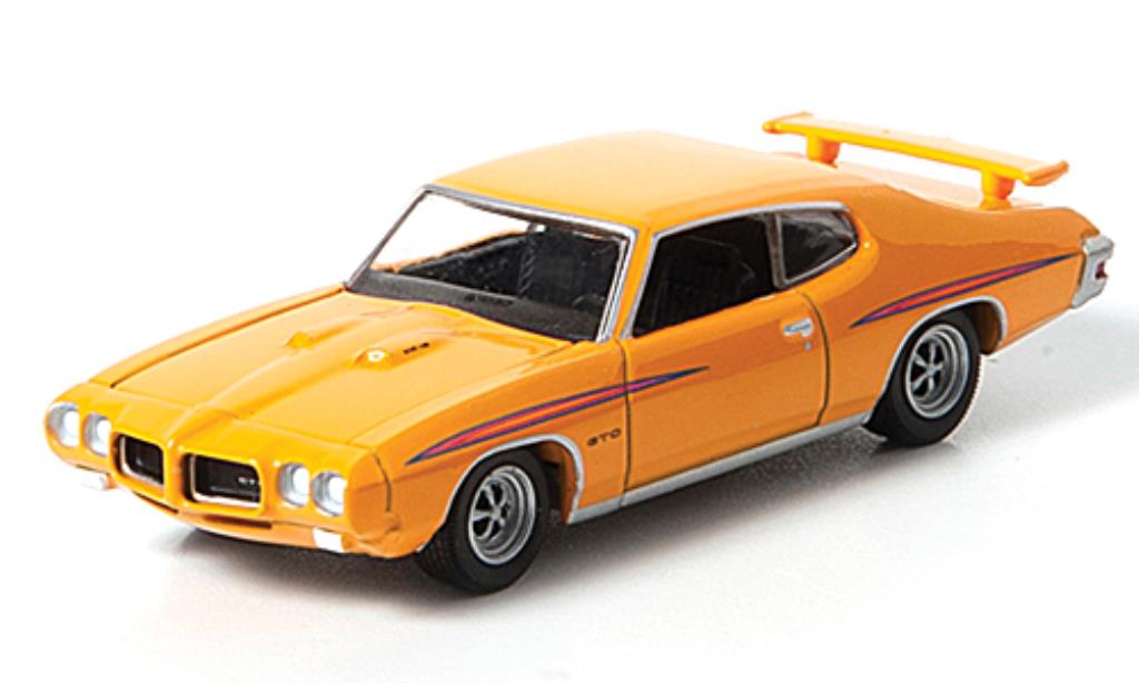 Pontiac GTO 1/64 Greenlight yellow G.T.O.s diecast model cars