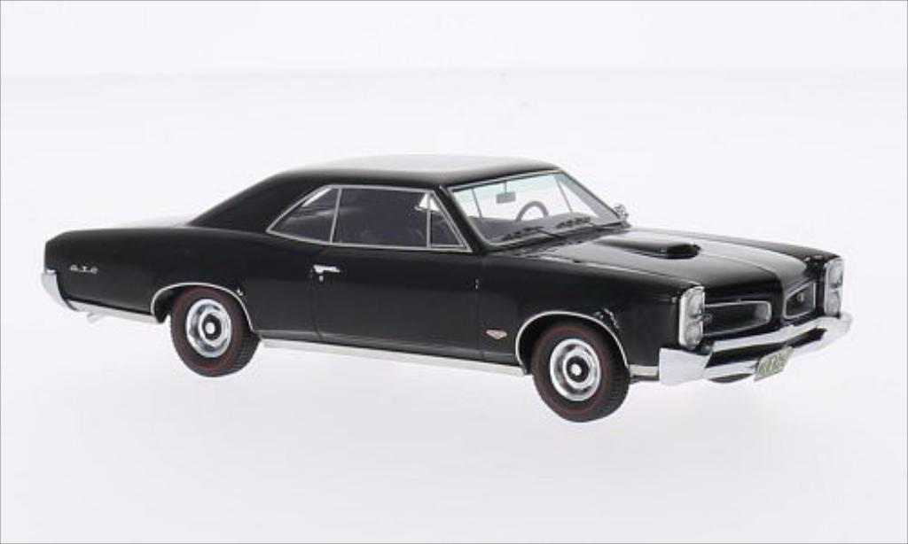 Pontiac GTO 1/43 Neo Hardtop black 1966 diecast model cars