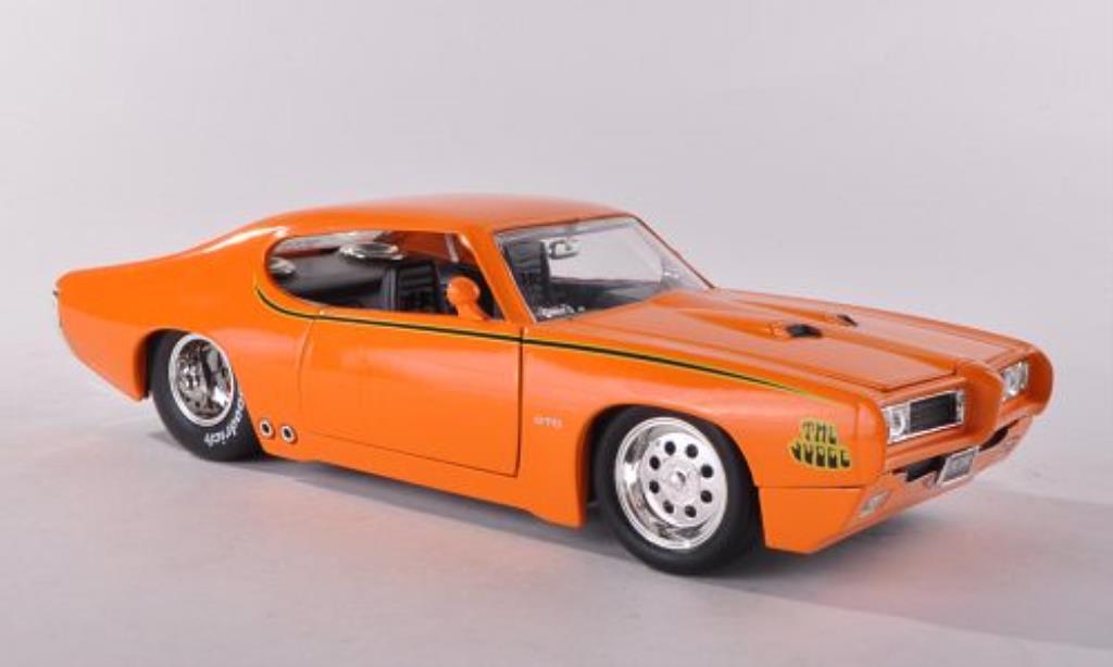 Pontiac GTO 1/24 Jada Toys Judge orange 1969 diecast model cars