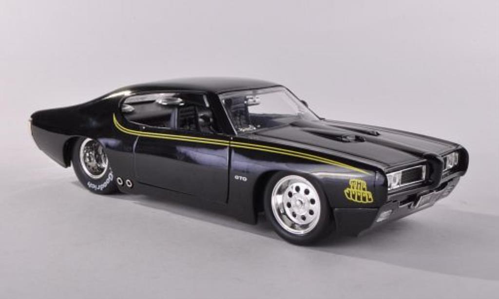 Pontiac GTO 1/24 Jada Toys Judge black 1969 diecast model cars