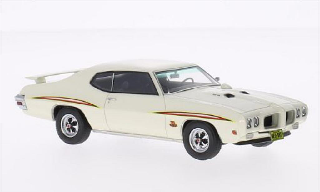 Pontiac GTO 1/43 Neo The Judge white 1970 diecast model cars