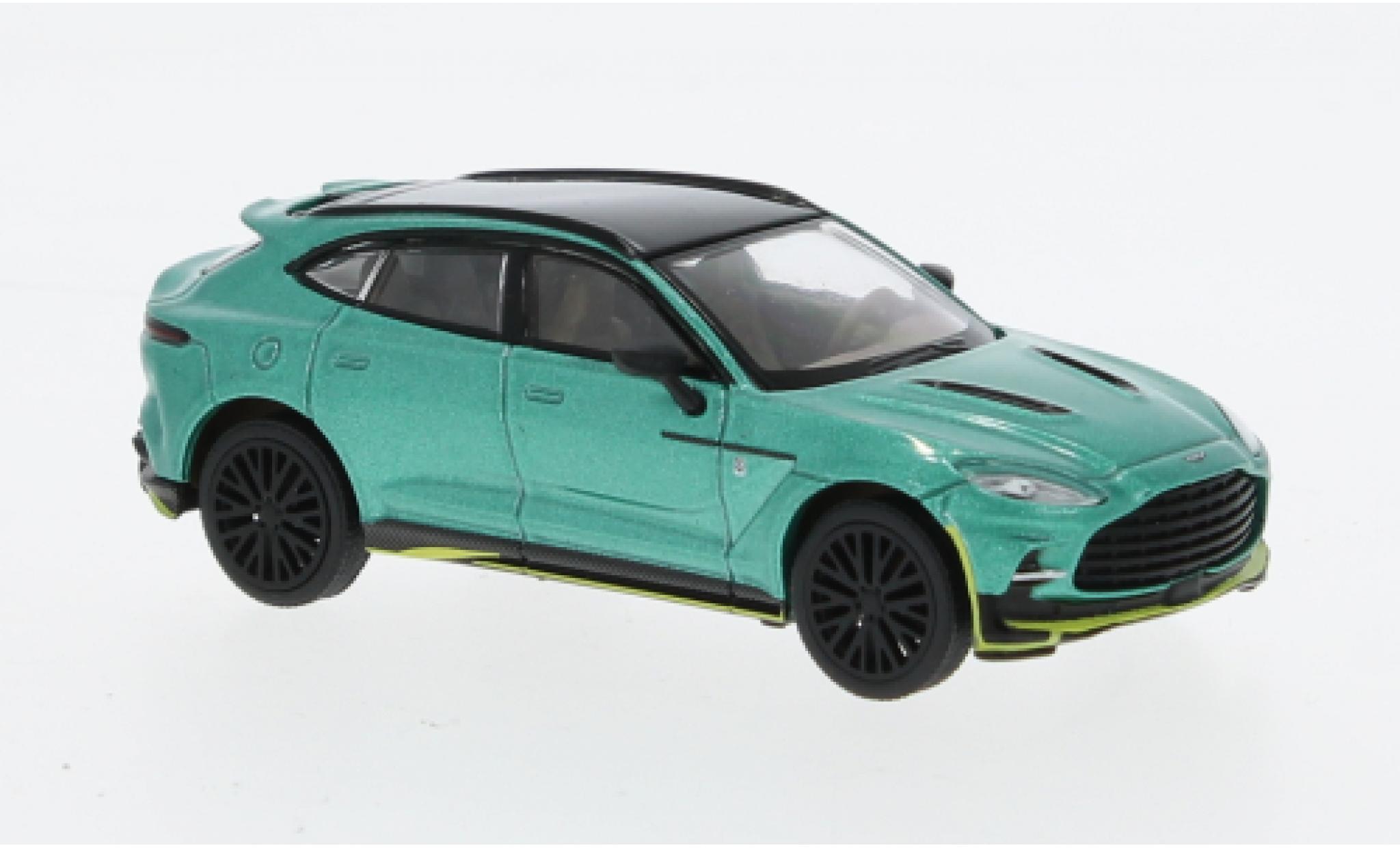 Aston Martin DBX 1/64 Pop Race metallise green 1:64 diecast model cars