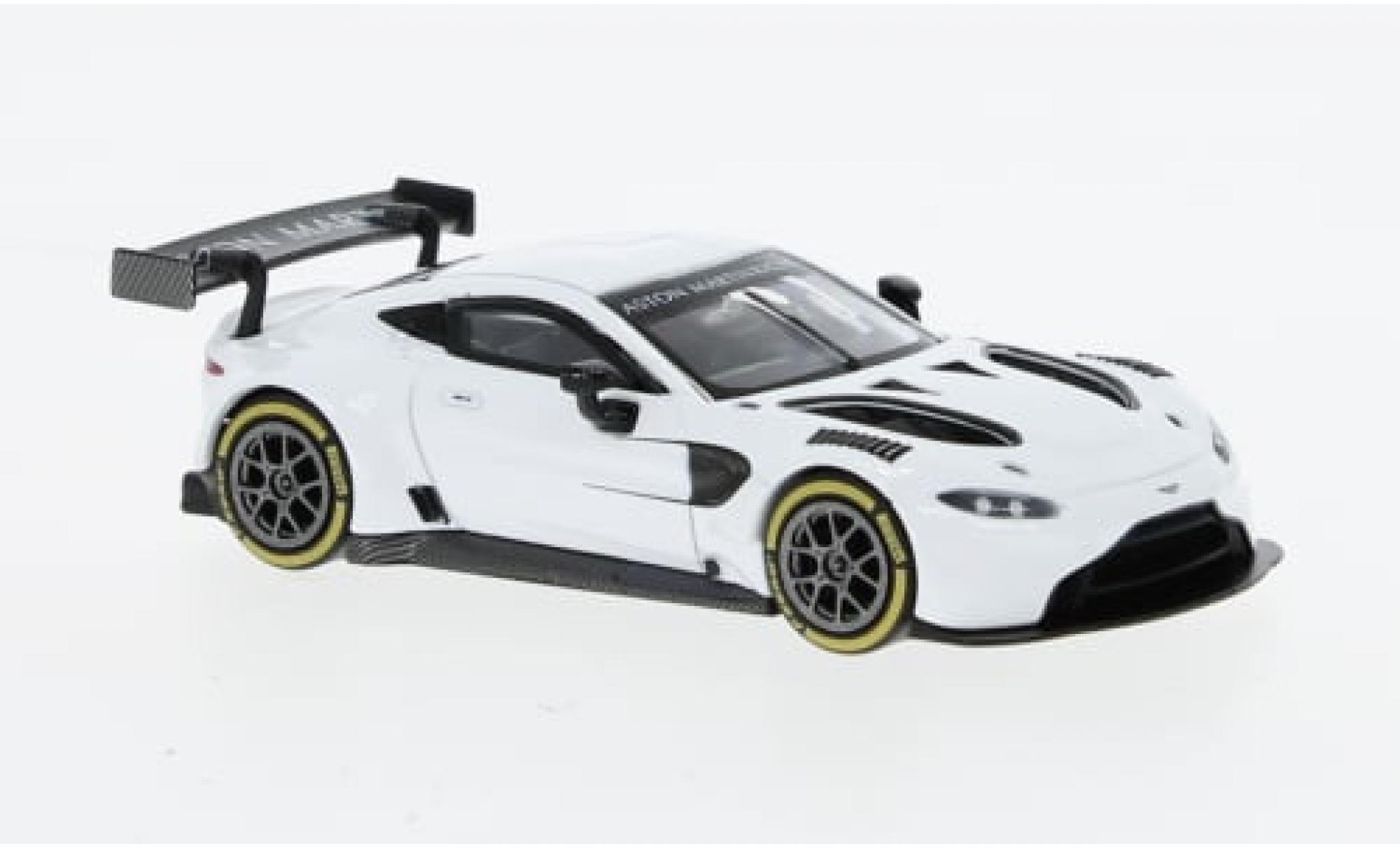 Aston Martin Vantage 1/64 Pop Race GT3 white 1:64 diecast model cars