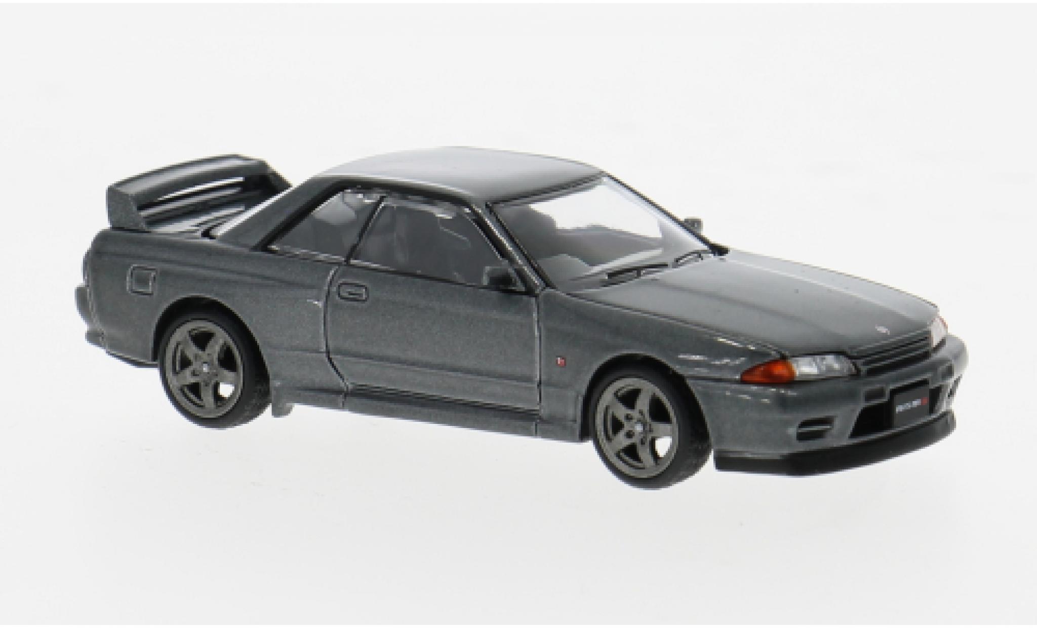 Nissan Skyline 1/64 Pop Race GT-R R32 grey 1:64 diecast model cars