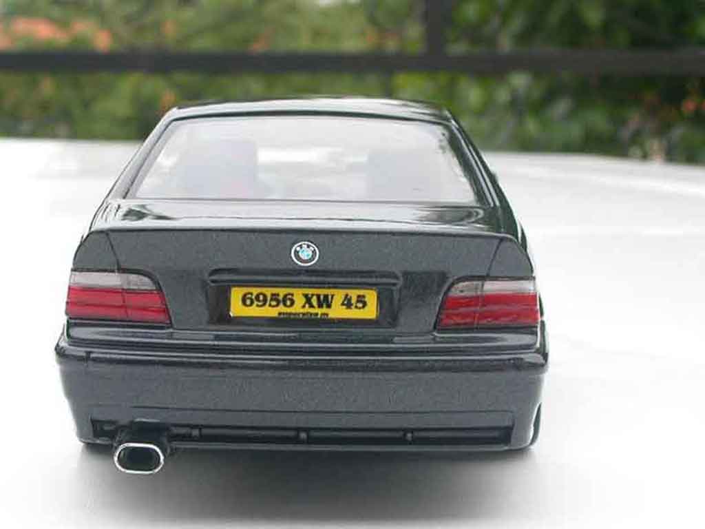 Bmw M3 Coupe E36 black jantes andrew racing 1/18 Ut Models