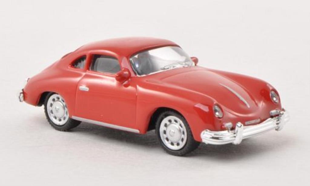 Porsche 356 A 1/87 Schuco A Coupe red diecast model cars