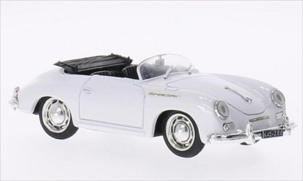 Porsche 356 1/43 Brumm Speedster white 1950 diecast model cars