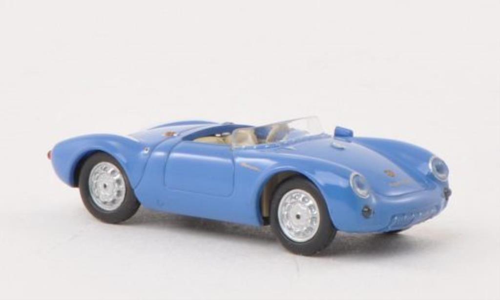 Porsche 550 1/87 Busch Spyder blue/white 1953 diecast model cars