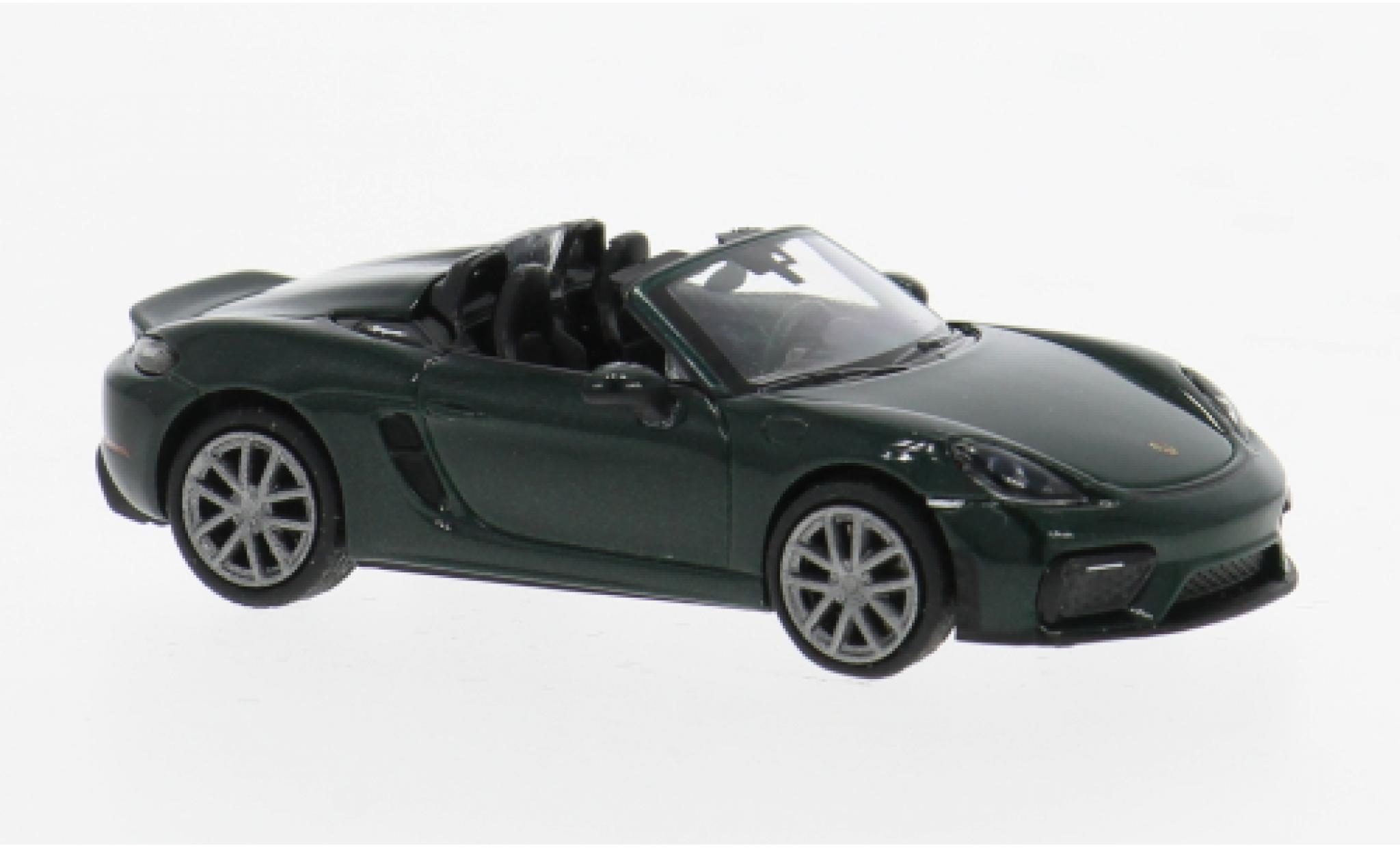 Porsche 718 1/87 Minichamps Spyder (98 green 1:87 diecast model cars
