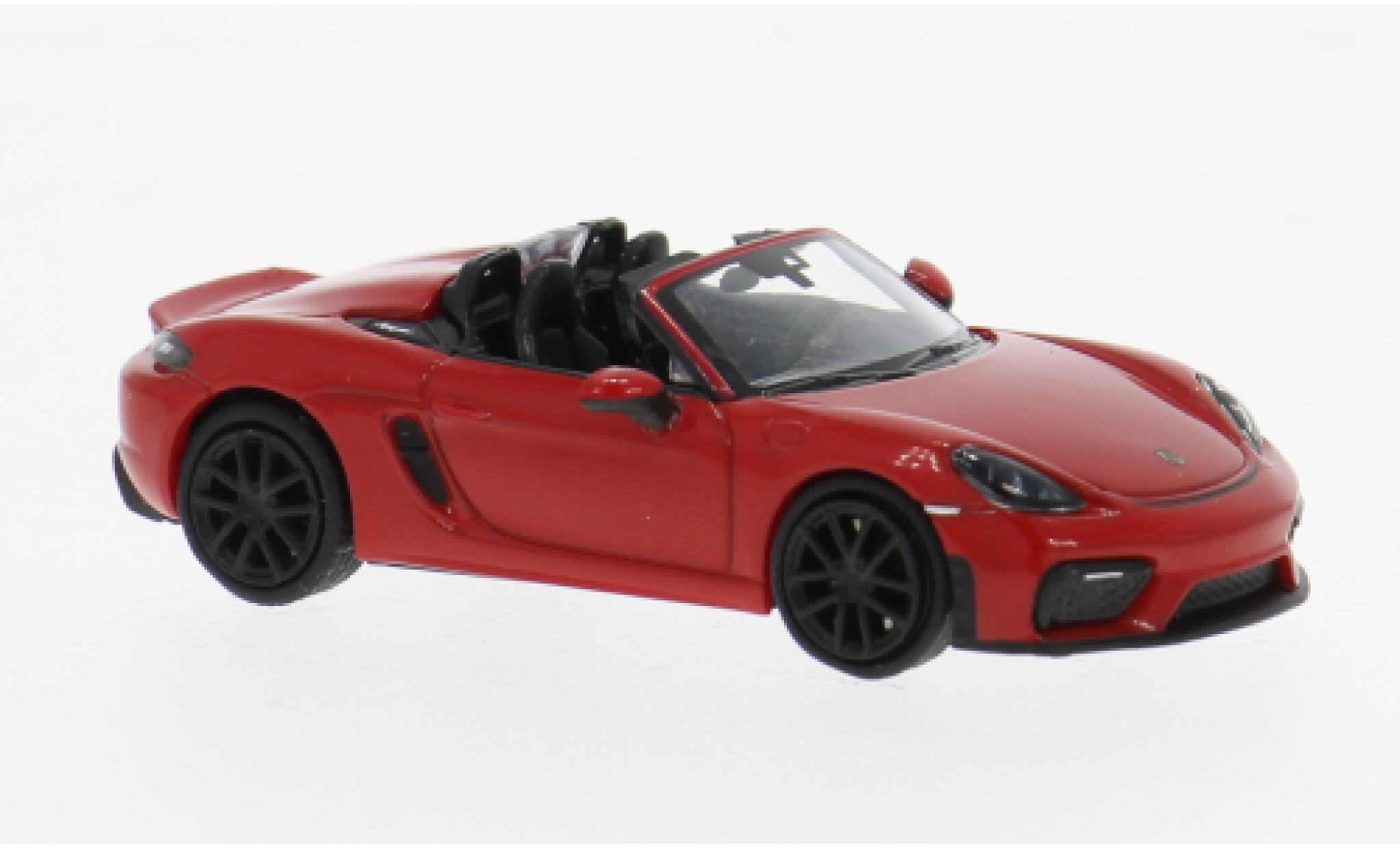 Porsche 718 1/87 Minichamps Spyder (98 red 1:87 diecast model cars