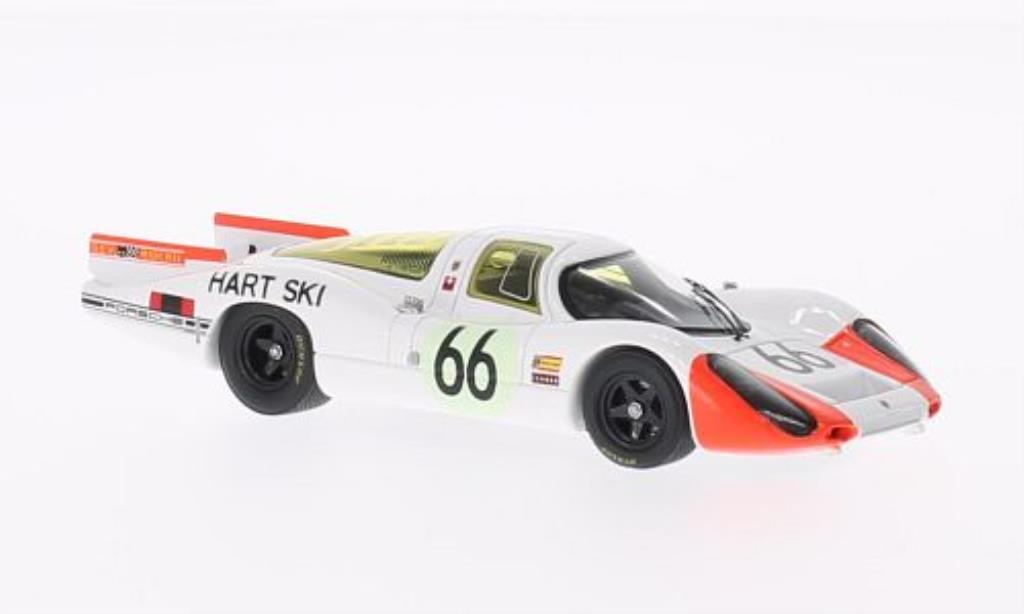 Porsche 907 1/43 Spark No.66 24h Le Mans 1968 /R.Steinemann diecast model cars