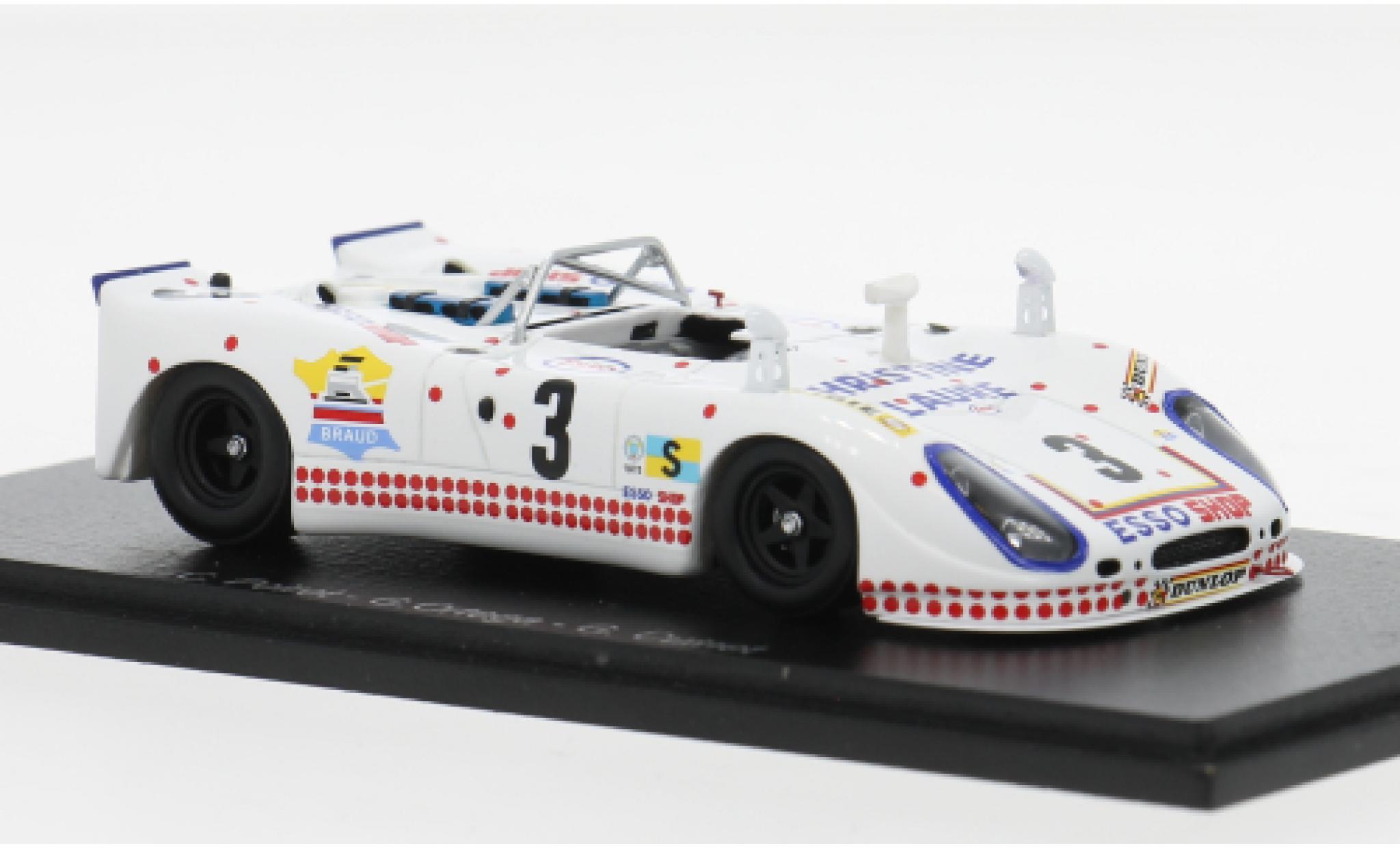 Porsche 908 1975 1/43 Spark /2 24h Le Mans #3 C.Poired/G.Ortega 1:43 diecast model cars