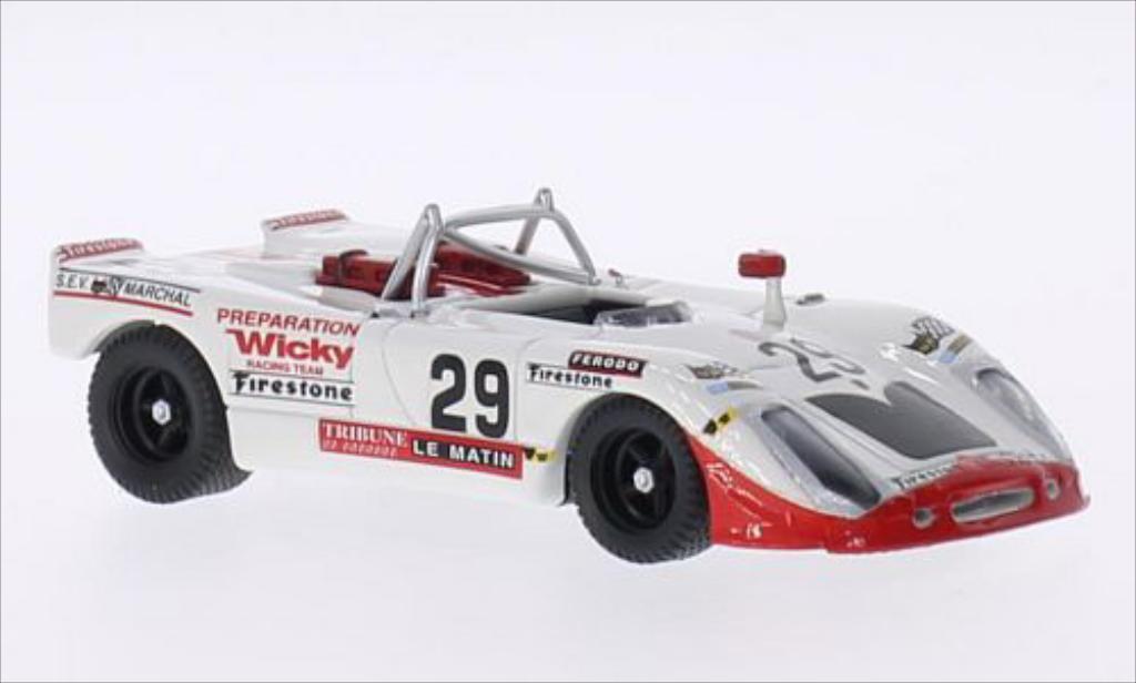 Porsche 908 1971 1/43 Best Flunder RHD No.29 Wicky Racing Team 24h Le Mans 1971 /M.Cohen diecast model cars