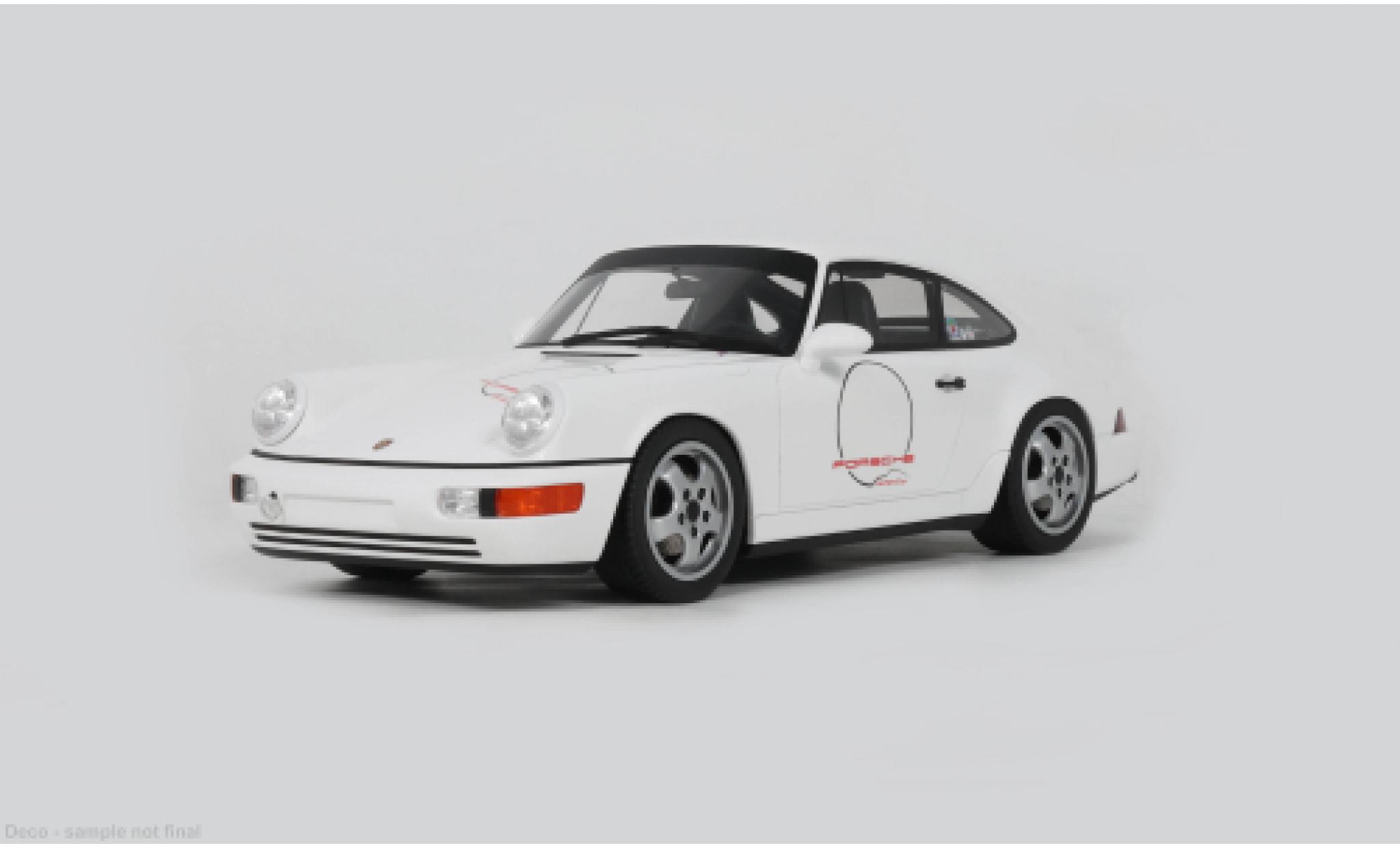 Porsche 964 1/18 GT Spirit 911  Carrera Cup USA Edition white 1992 1:18 diecast model cars