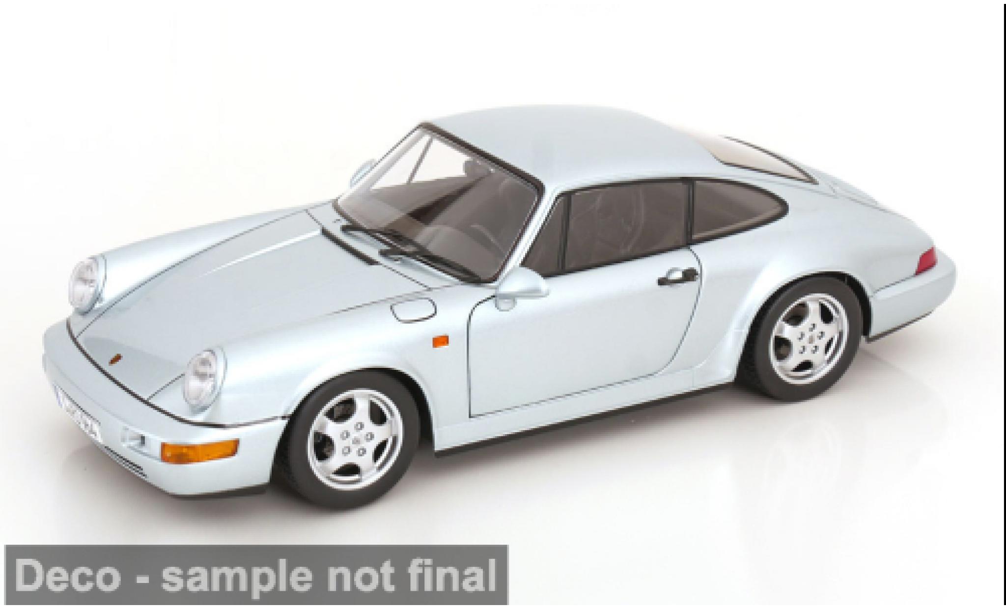 Porsche 964 1/12 KK Scale 911  RS silber 1992 1:12 diecast model cars