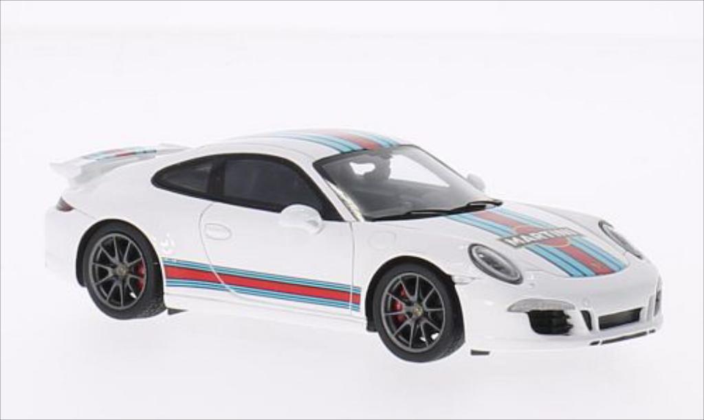 Porsche 991 S 1/43 Spark Carrera S Aerokit white 2014 diecast model cars