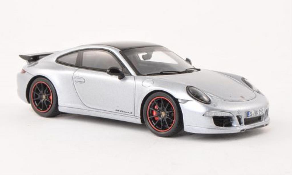 Porsche 991 S 1/43 Spark Carrera S Exclusive grey diecast model cars