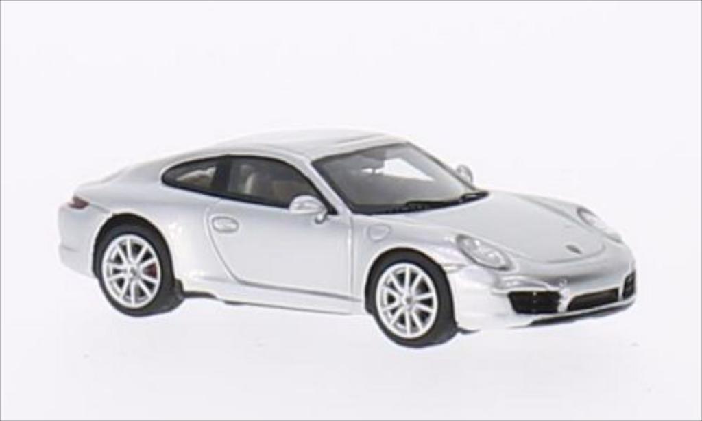 Porsche 991 S 1/87 Minichamps Carrera S grey 2011 diecast model cars