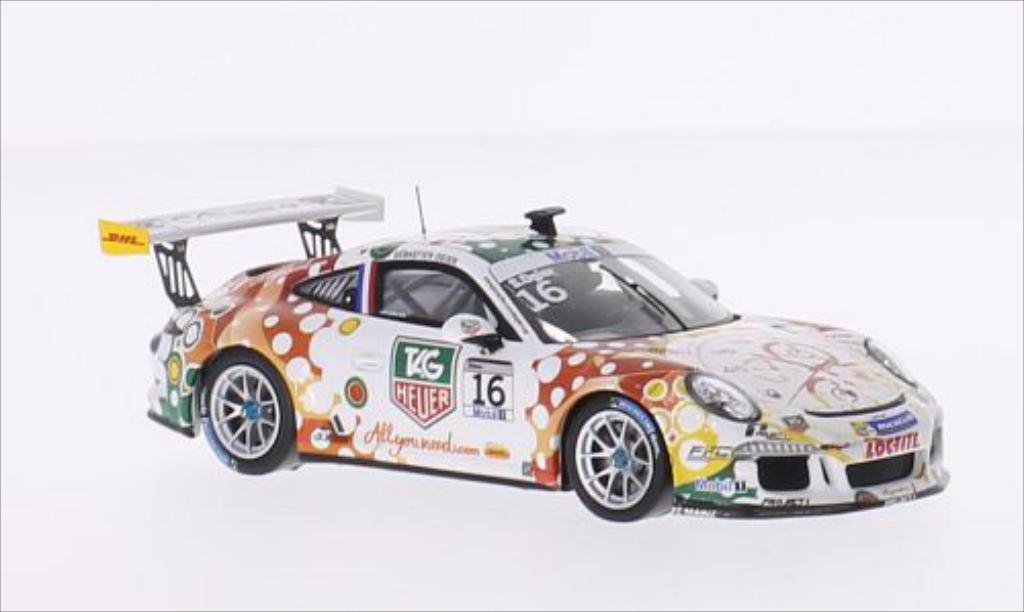 Porsche 991 GT3 Cup 1/43 Spark GT3 Cup No.16 TAG Heuer Supercup Monaco 2013 diecast model cars