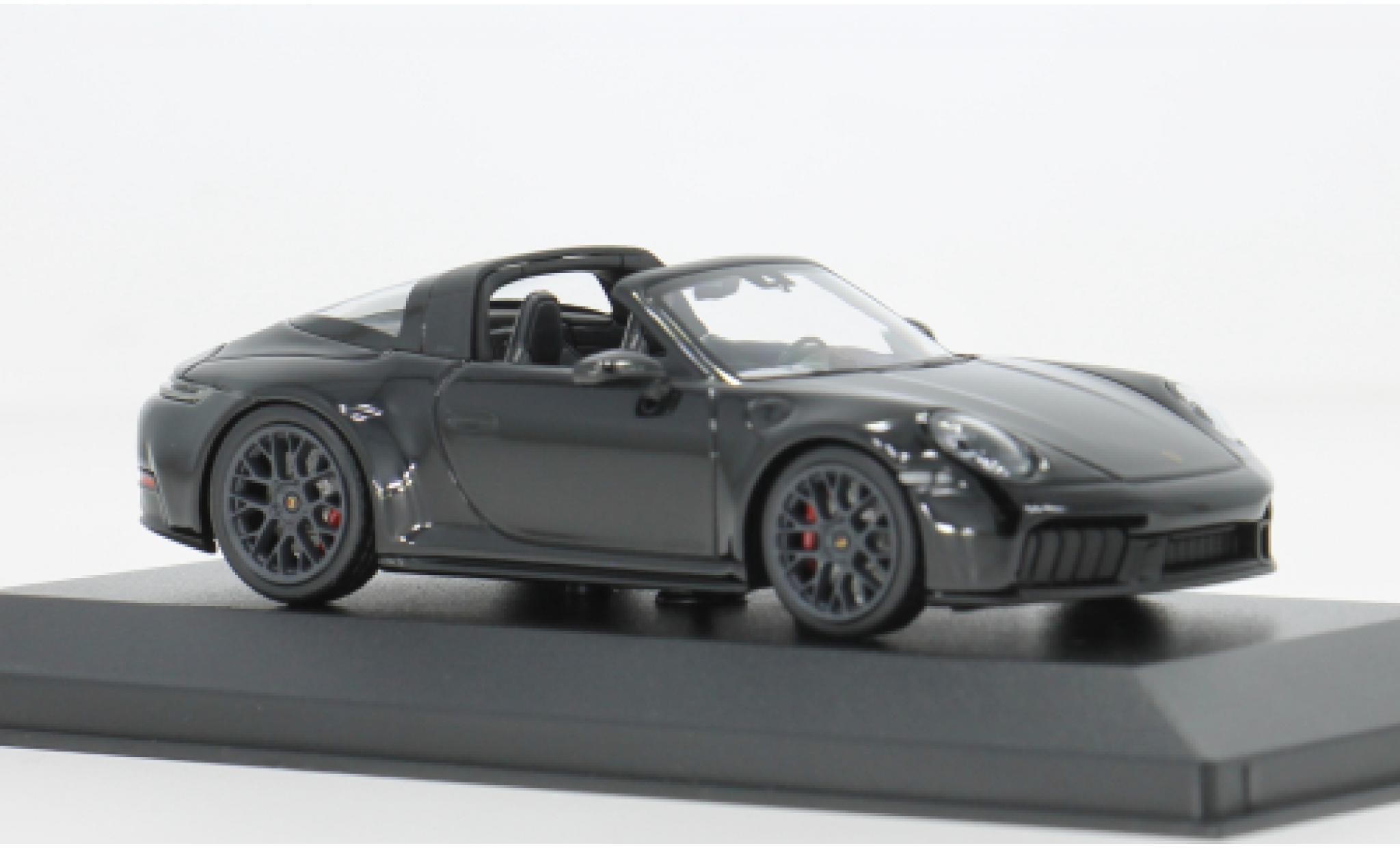 Porsche 991 Targa 1/43 Minichamps 911  4 GTS black 2024 1:43 diecast model cars