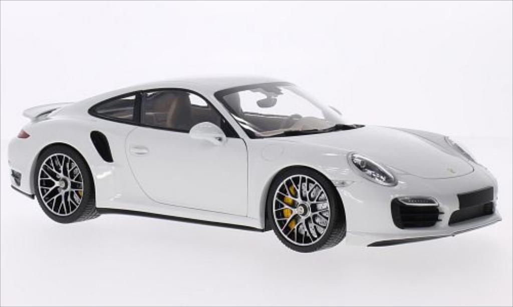 Porsche 991 Turbo S 1/18 Minichamps Turbo S white 2013 diecast model cars