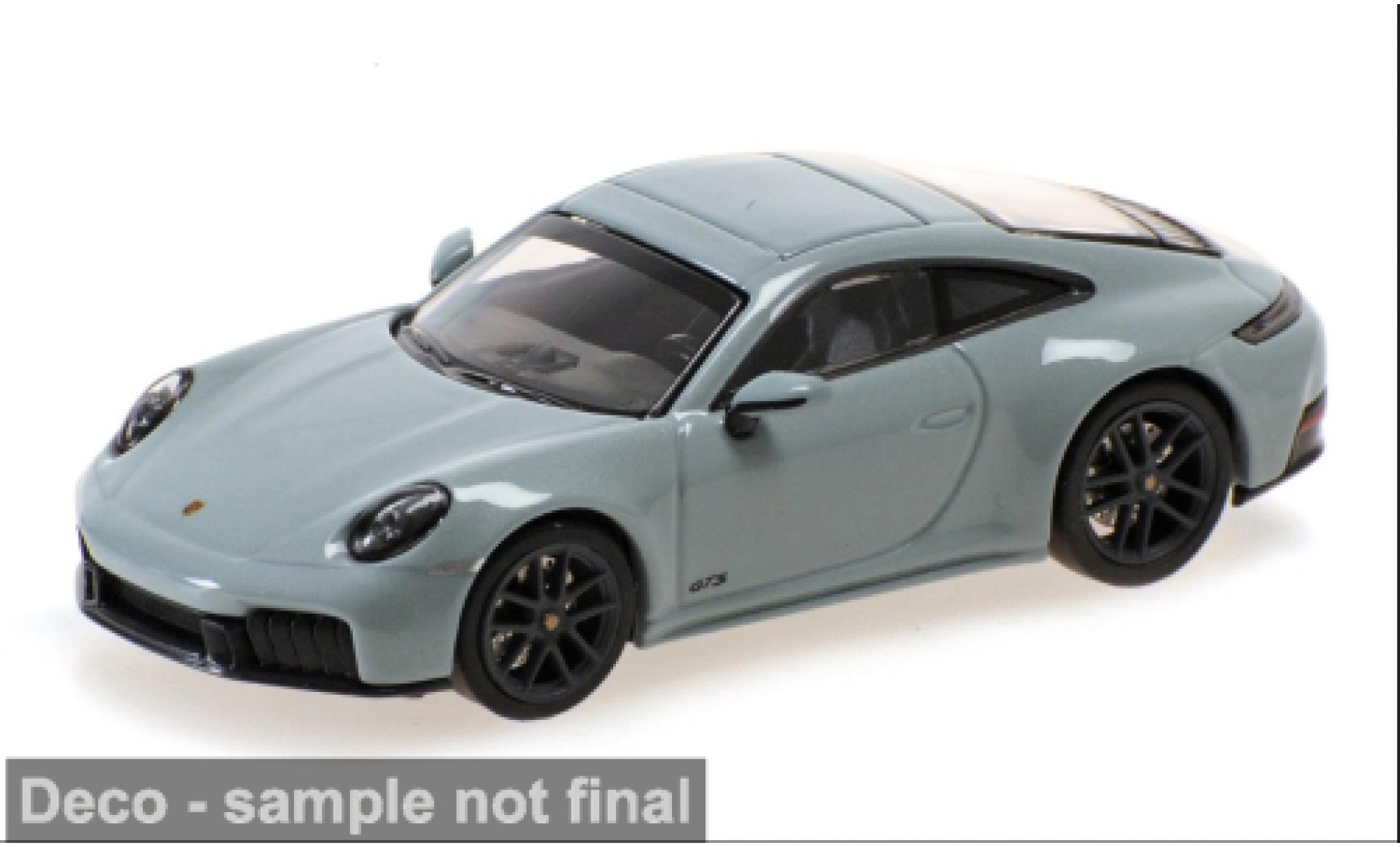 Porsche 992 GTS 1/64 Minichamps 911 (.2) Carrera green 2025 1:64 diecast model cars