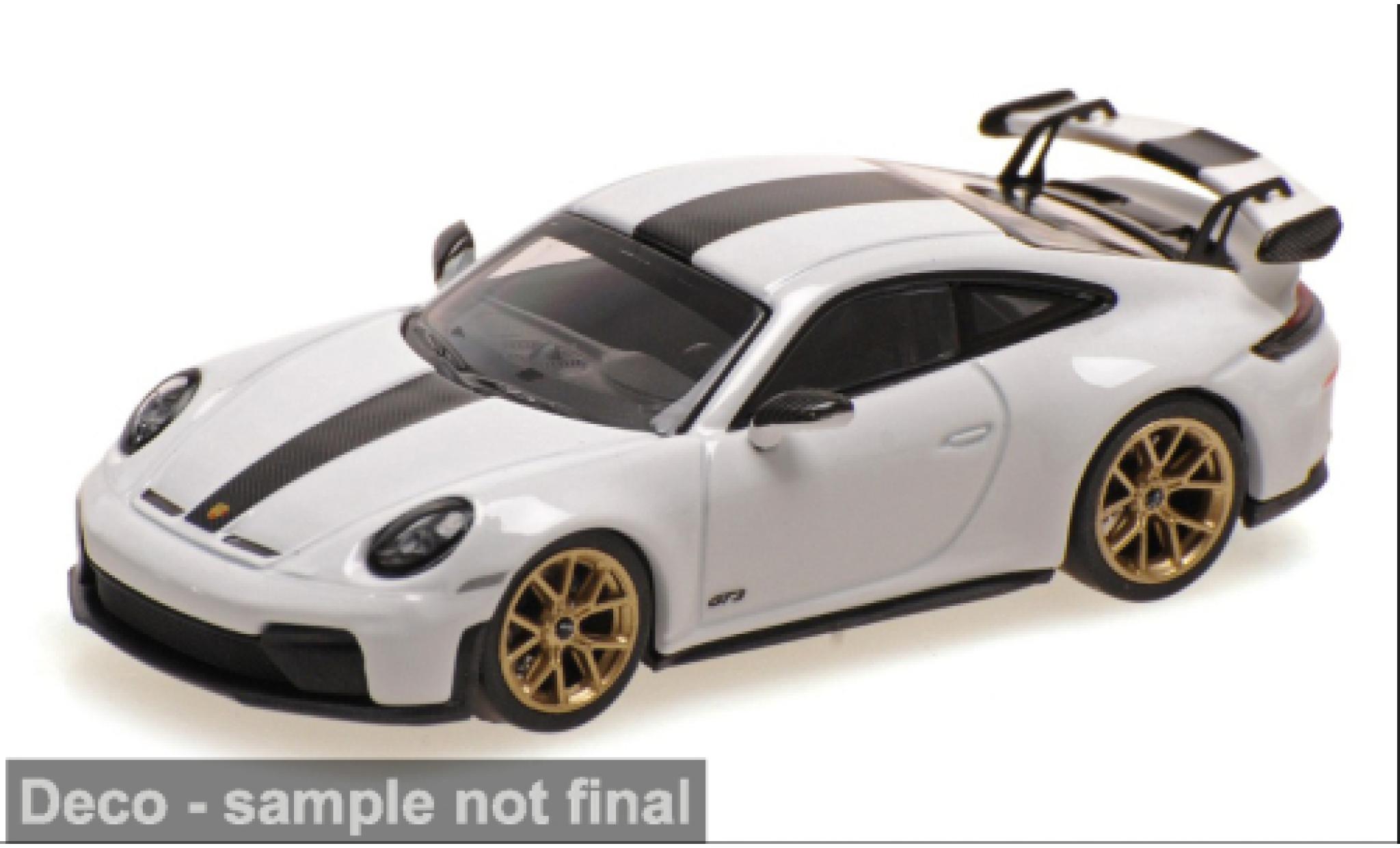 Porsche 992 GT3 1/64 Minichamps 911 (.2) white 2025 1:64 diecast model cars