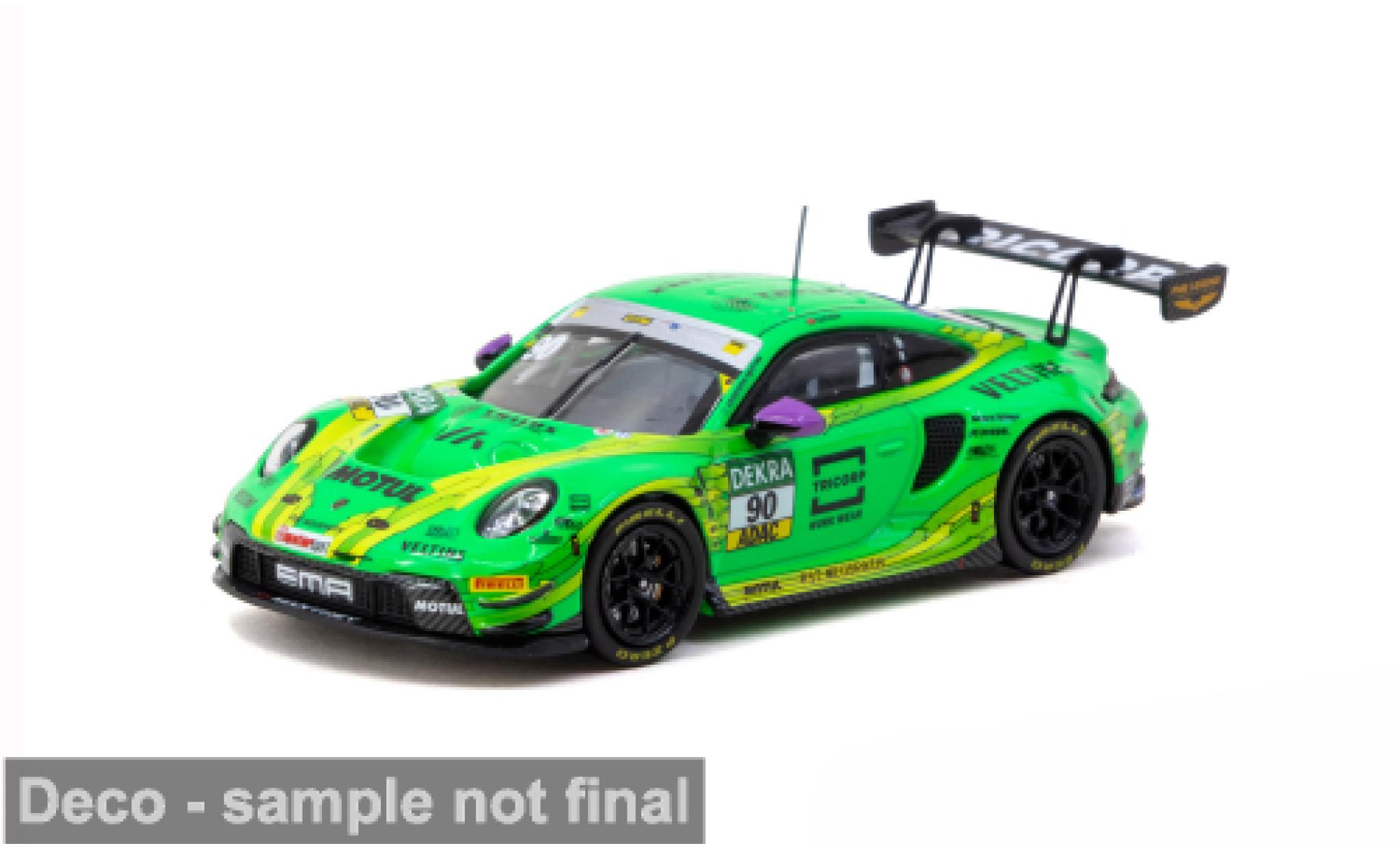 Porsche 992 GT3 R 1/64 Tarmac Works 911  DTM 2025 #90 1:64 diecast model cars