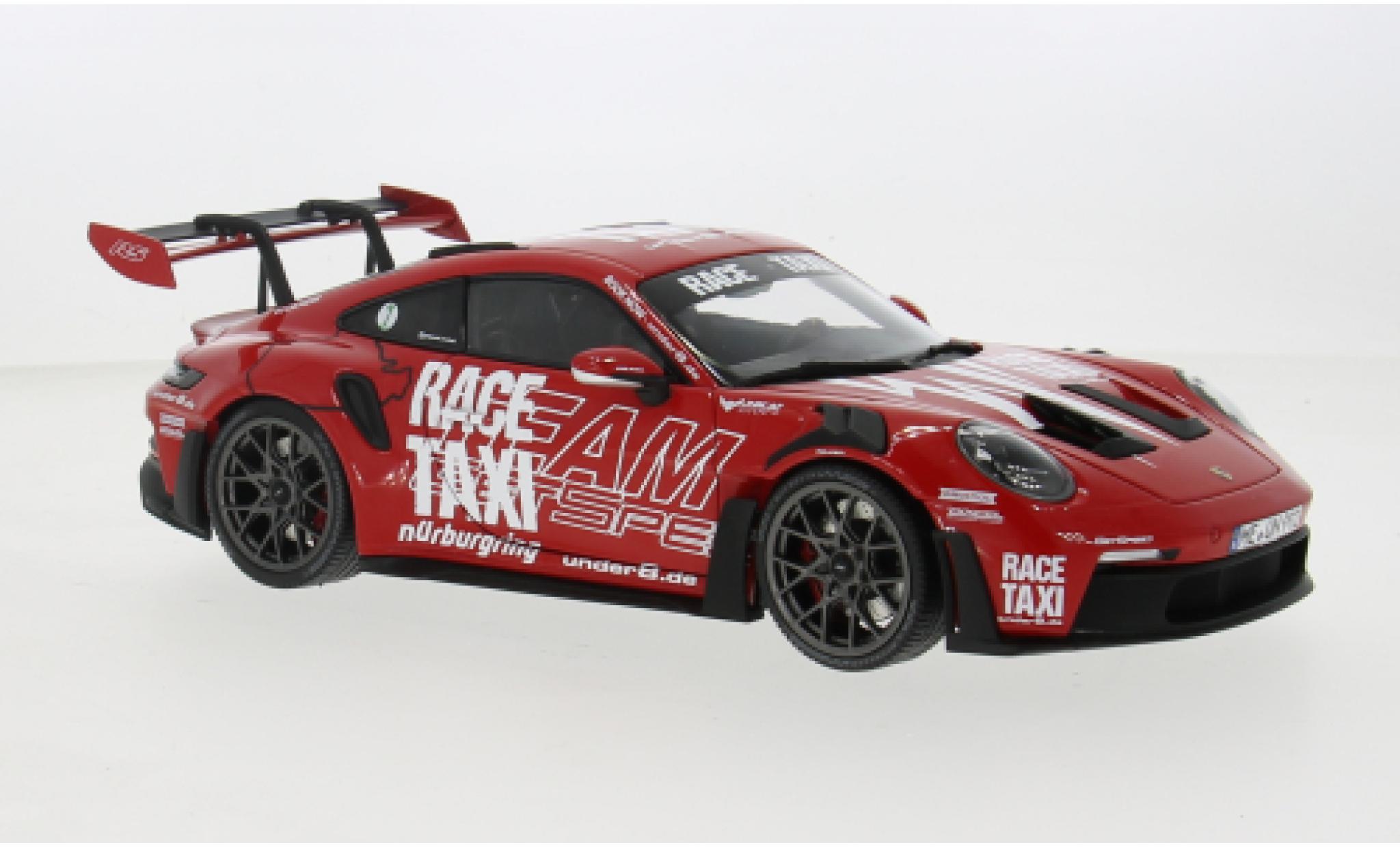 Porsche 992 GT3 R 1/18 Minichamps 911  ace Taxi 1:18 diecast model cars