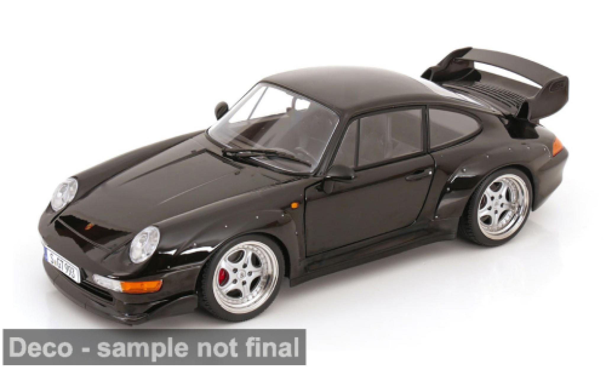 Porsche 993 GT2 1/12 KK Scale 911  black 1996 1:12 diecast model cars